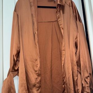 Women’s brown shirt